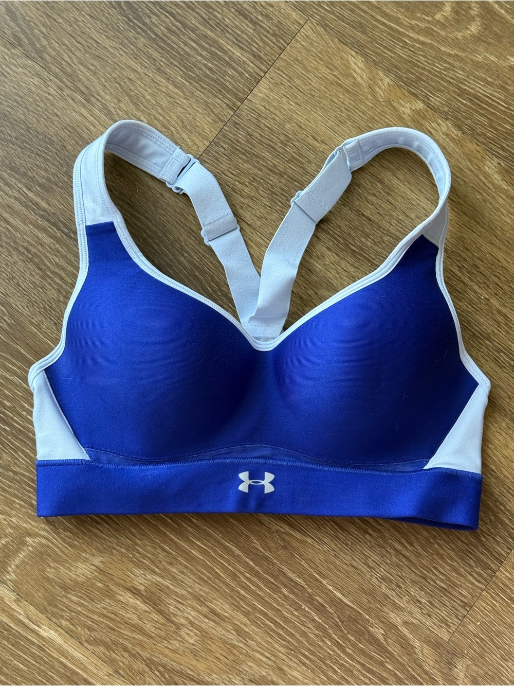 Under Armour Fitted Blue Sports Bra 32C